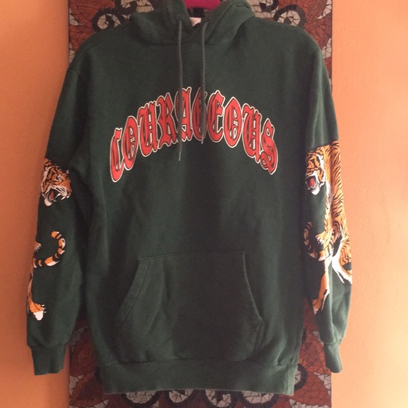 h&m hoodie tiger